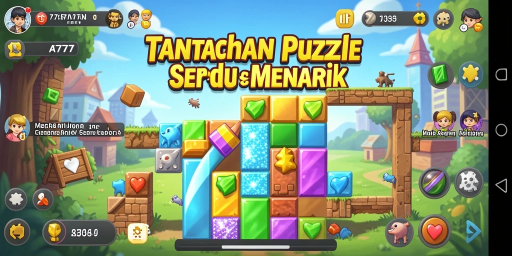 Tampilan gameplay A7777 yang menantang dan menarik.