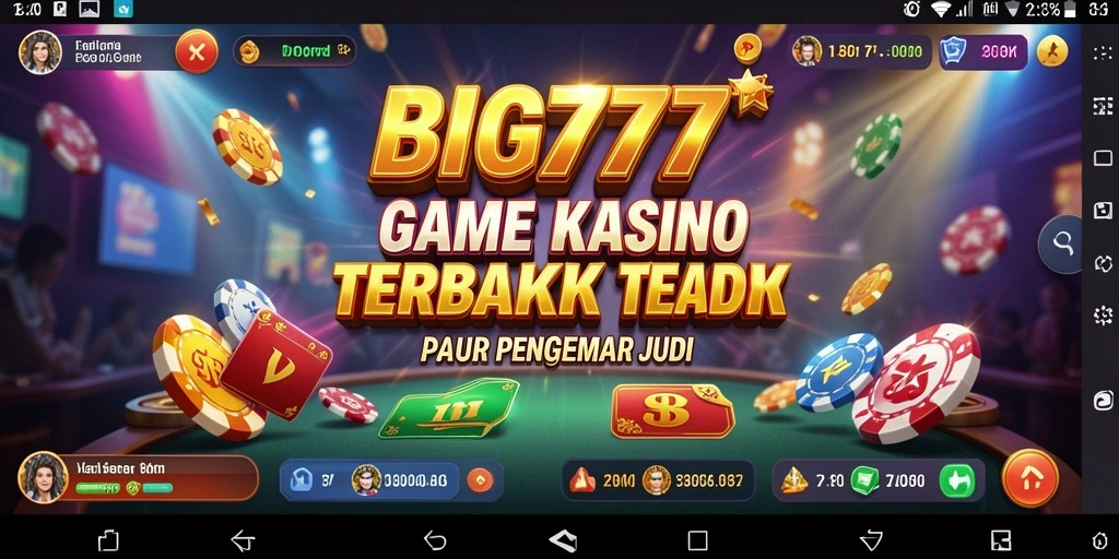 Tampilan gameplay BIG777 yang mendebarkan dan penuh aksi.
