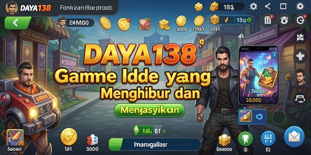 Screenshot utama DAYA138 menampilkan aksi gameplay Idle yang menarik dan menawan.