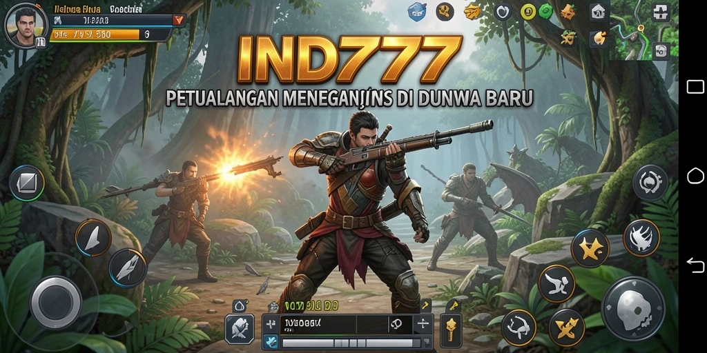 Tangkapan layar dari gameplay <strong>IND777</strong> menampilkan aksi berpetualang yang mendebarkan.