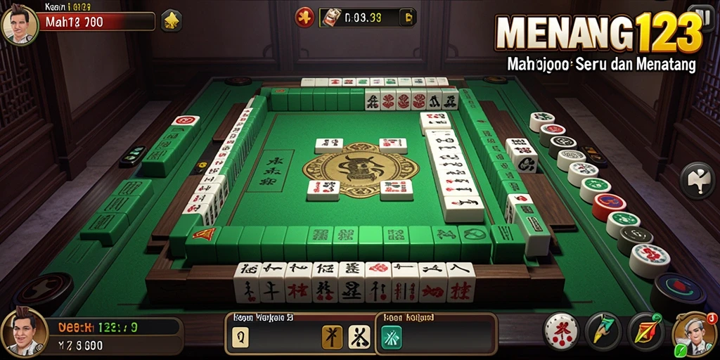 Gameplay Mahjong yang menarik dan penuh strategi.